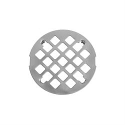 2 Jaclo 539-AB Toe Control Drain Strainer with Square No Hole Faceplate Antique Brass 